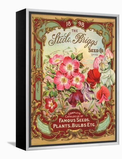 Seed Catalogues: Steele, Briggs Seed Co. Ltd. Complete Catalogue of Famous Seeds, Plants, and Bulbs-null-Framed Stretched Canvas