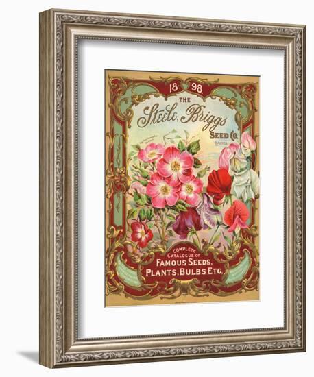 Seed Catalogues: Steele, Briggs Seed Co. Ltd. Complete Catalogue of Famous Seeds, Plants, and Bulbs--Framed Art Print