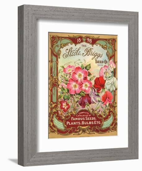 Seed Catalogues: Steele, Briggs Seed Co. Ltd. Complete Catalogue of Famous Seeds, Plants, and Bulbs-null-Framed Art Print