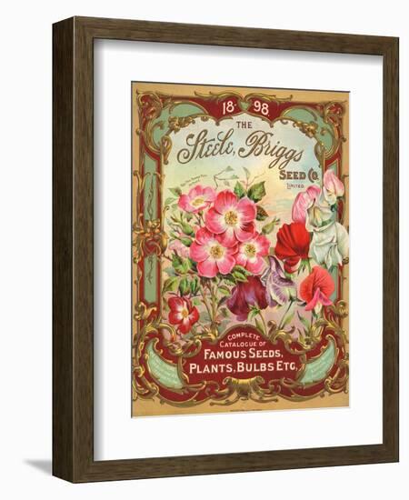 Seed Catalogues: Steele, Briggs Seed Co. Ltd. Complete Catalogue of Famous Seeds, Plants, and Bulbs--Framed Art Print