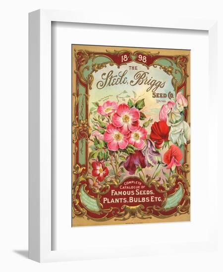 Seed Catalogues: Steele, Briggs Seed Co. Ltd. Complete Catalogue of Famous Seeds, Plants, and Bulbs-null-Framed Art Print