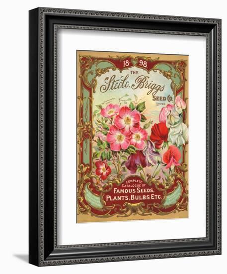 Seed Catalogues: Steele, Briggs Seed Co. Ltd. Complete Catalogue of Famous Seeds, Plants, and Bulbs-null-Framed Art Print