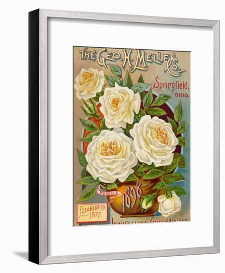 Seed Catalogues: The Geo. H. Mellen Co. Condensed Catalogue of Special Offers-null-Framed Art Print