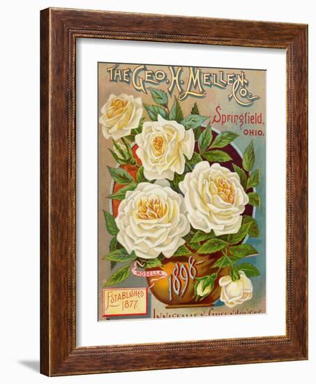 Seed Catalogues: The Geo. H. Mellen Co. Condensed Catalogue of Special Offers-null-Framed Art Print