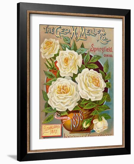 Seed Catalogues: The Geo. H. Mellen Co. Condensed Catalogue of Special Offers-null-Framed Art Print