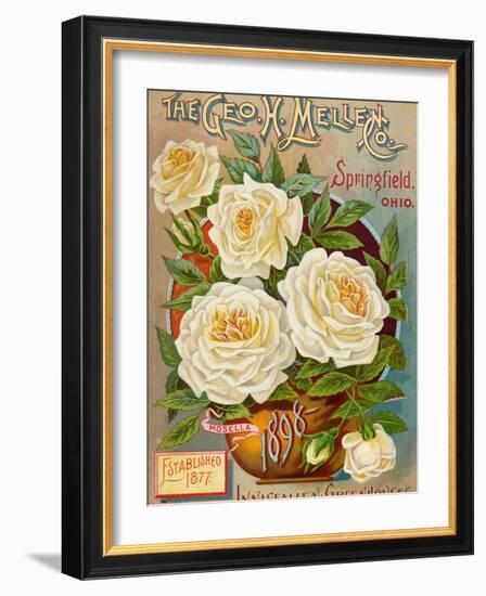 Seed Catalogues: The Geo. H. Mellen Co. Condensed Catalogue of Special Offers-null-Framed Art Print