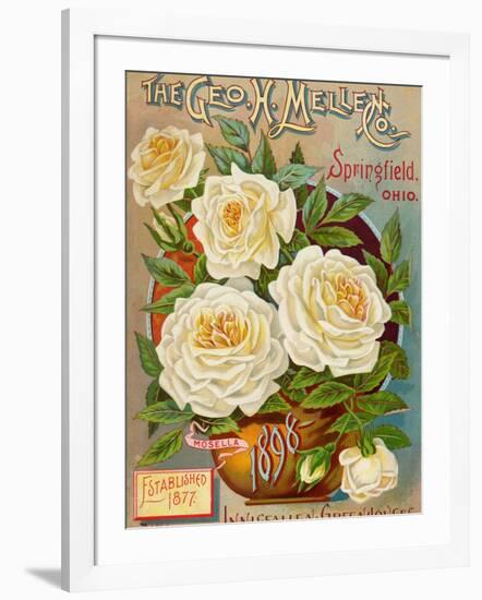 Seed Catalogues: The Geo. H. Mellen Co. Condensed Catalogue of Special Offers-null-Framed Art Print