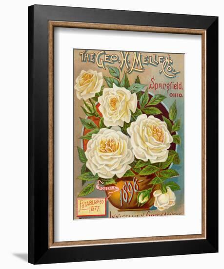 Seed Catalogues: The Geo. H. Mellen Co. Condensed Catalogue of Special Offers-null-Framed Art Print