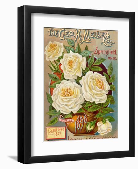 Seed Catalogues: The Geo. H. Mellen Co. Condensed Catalogue of Special Offers-null-Framed Art Print