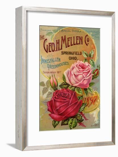 Seed Catalogues: The Geo. H. Mellen Co. Condensed Catalogue of Special Offers-null-Framed Art Print