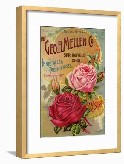 Seed Catalogues: The Geo. H. Mellen Co. Condensed Catalogue of Special Offers-null-Framed Art Print