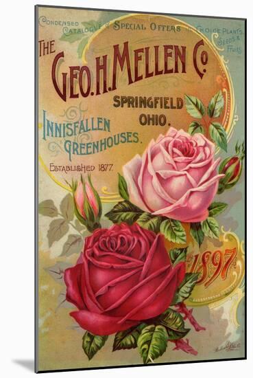 Seed Catalogues: The Geo. H. Mellen Co. Condensed Catalogue of Special Offers-null-Mounted Art Print