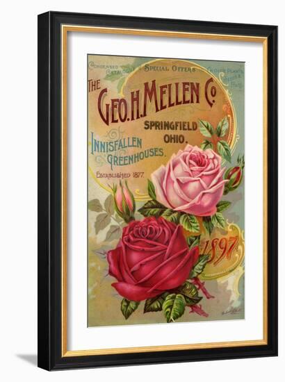Seed Catalogues: The Geo. H. Mellen Co. Condensed Catalogue of Special Offers-null-Framed Art Print