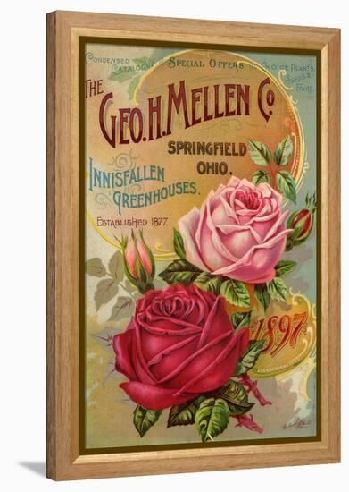 Seed Catalogues: The Geo. H. Mellen Co. Condensed Catalogue of Special Offers-null-Framed Stretched Canvas