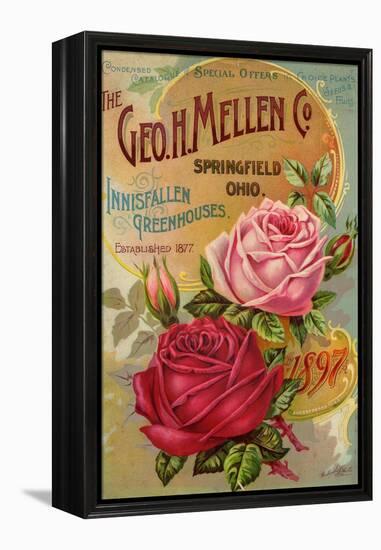 Seed Catalogues: The Geo. H. Mellen Co. Condensed Catalogue of Special Offers-null-Framed Stretched Canvas