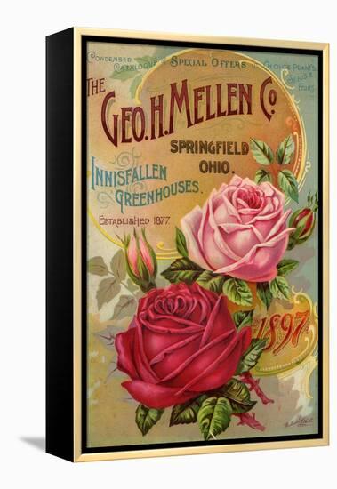 Seed Catalogues: The Geo. H. Mellen Co. Condensed Catalogue of Special Offers-null-Framed Stretched Canvas