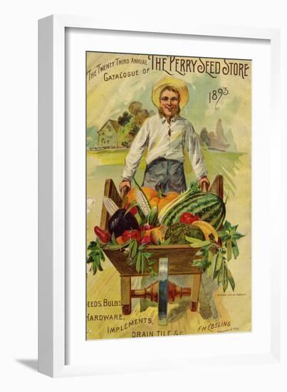 Seed Catalogues: The Perry Seed Store. Syracuse, NY, 1893-null-Framed Premium Giclee Print