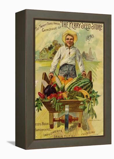 Seed Catalogues: The Perry Seed Store. Syracuse, NY, 1893-null-Framed Stretched Canvas