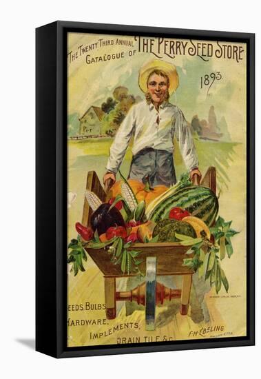 Seed Catalogues: The Perry Seed Store. Syracuse, NY, 1893-null-Framed Stretched Canvas