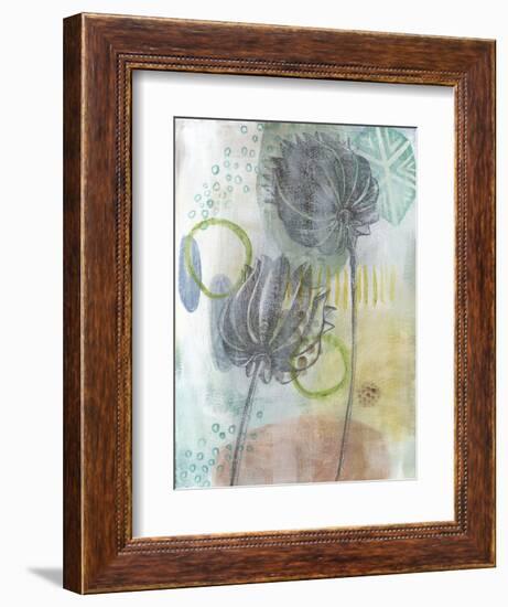 Seed Pod Composition IV-Naomi McCavitt-Framed Art Print