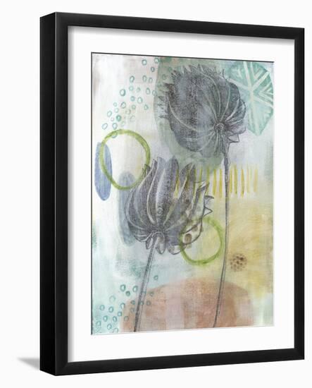 Seed Pod Composition IV-Naomi McCavitt-Framed Art Print