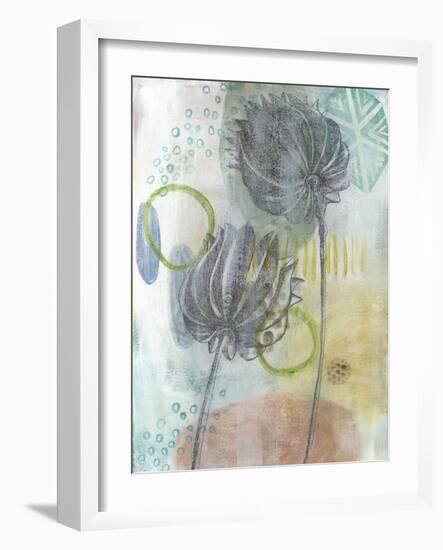 Seed Pod Composition IV-Naomi McCavitt-Framed Art Print