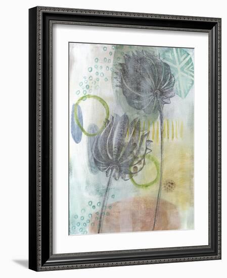 Seed Pod Composition IV-Naomi McCavitt-Framed Art Print