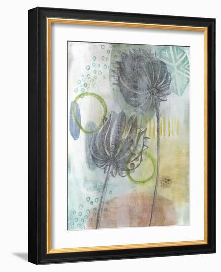 Seed Pod Composition IV-Naomi McCavitt-Framed Art Print