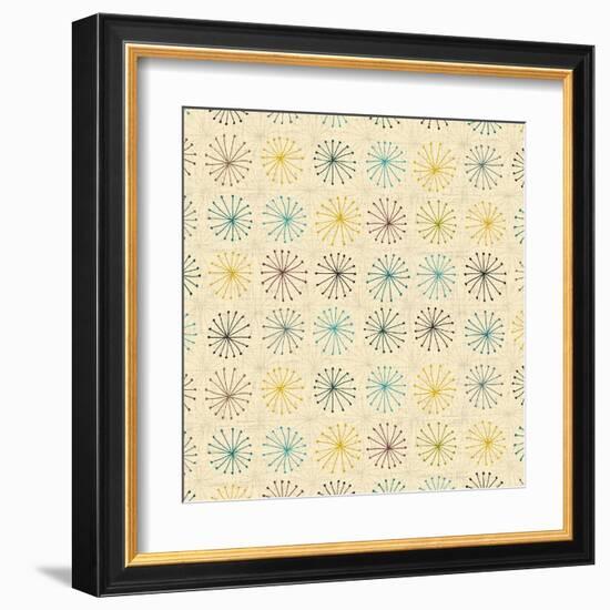 Seedheads Cream-Sharon Turner-Framed Art Print