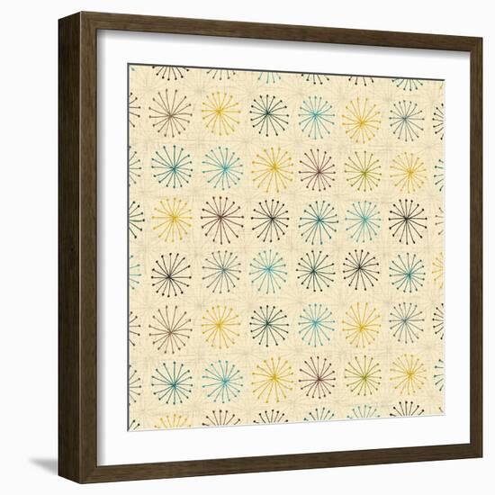 Seedheads Cream-Sharon Turner-Framed Art Print