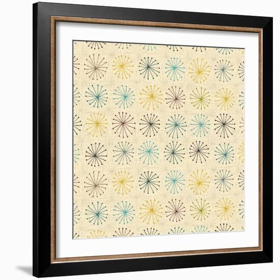 Seedheads Cream-Sharon Turner-Framed Art Print