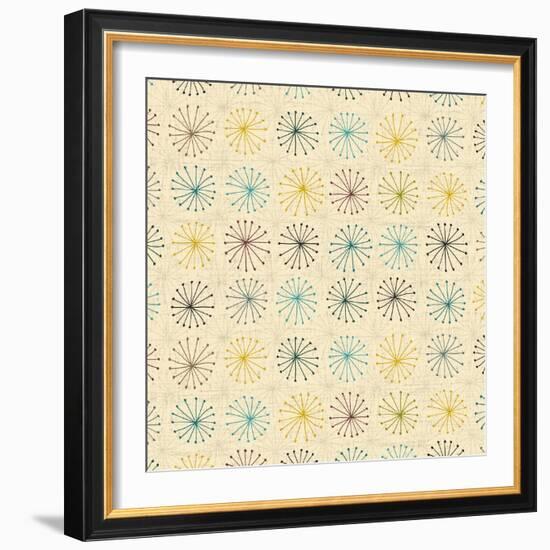 Seedheads Cream-Sharon Turner-Framed Art Print