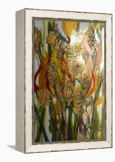Seeds and weeds-Margaret Coxall-Framed Premier Image Canvas