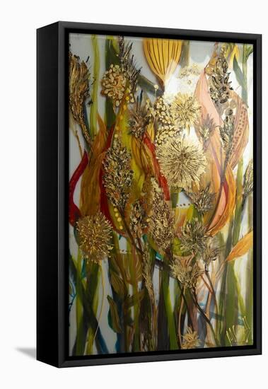 Seeds and weeds-Margaret Coxall-Framed Premier Image Canvas