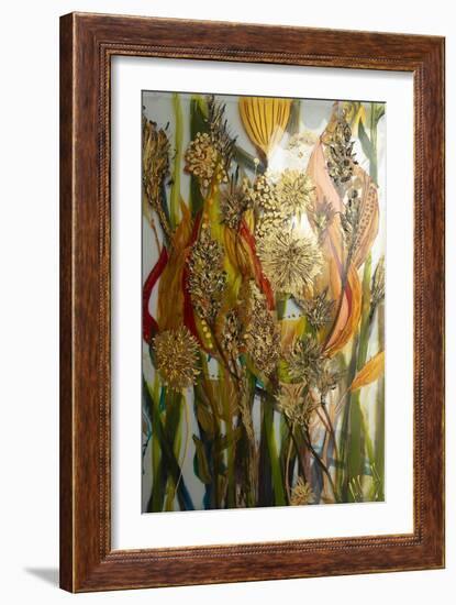 Seeds and weeds-Margaret Coxall-Framed Giclee Print