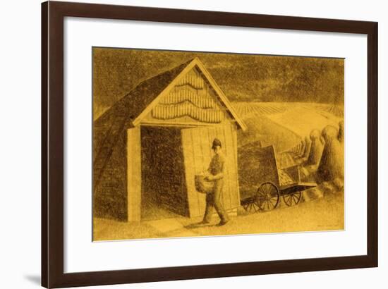 Seedtime and Harvest, 1937-Grant Wood-Framed Giclee Print