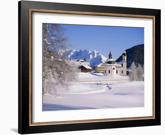 Seefeld, Tyrol, Austria, Europe-John Miller-Framed Photographic Print