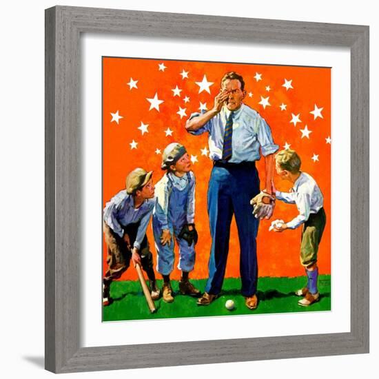 "Seeing Stars,"August 1, 1936-William Meade Prince-Framed Giclee Print