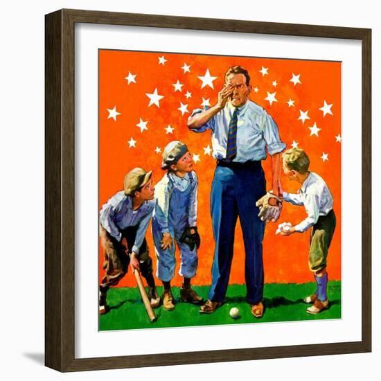 "Seeing Stars,"August 1, 1936-William Meade Prince-Framed Giclee Print