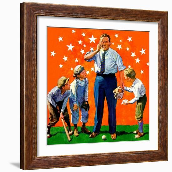 "Seeing Stars,"August 1, 1936-William Meade Prince-Framed Giclee Print