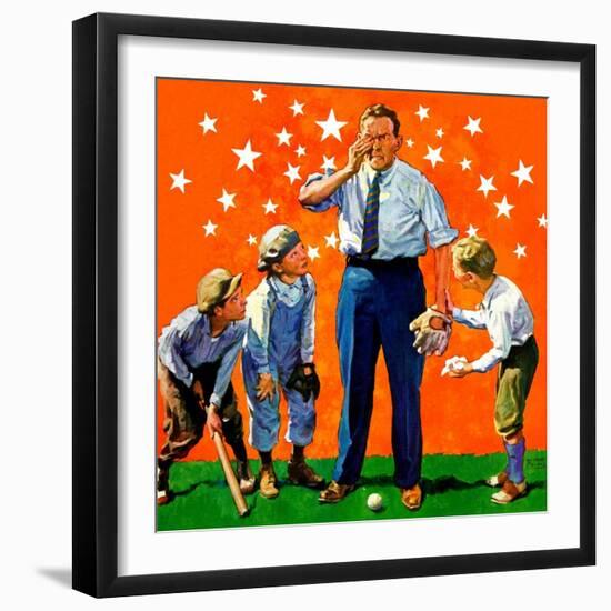 "Seeing Stars,"August 1, 1936-William Meade Prince-Framed Giclee Print