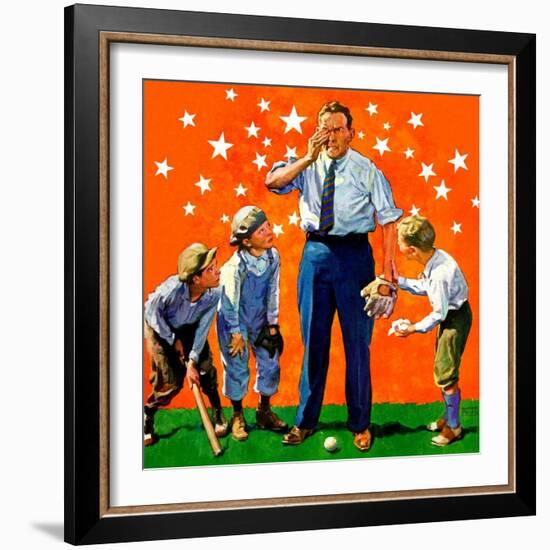 "Seeing Stars,"August 1, 1936-William Meade Prince-Framed Giclee Print