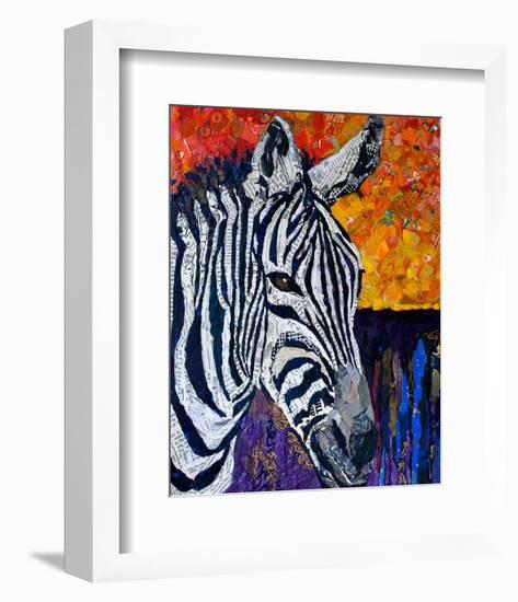 Seeing Stripes Retouched-null-Framed Art Print