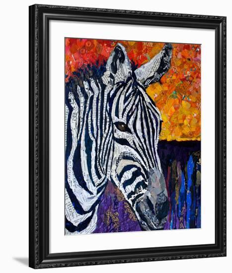 Seeing Stripes Retouched-null-Framed Art Print