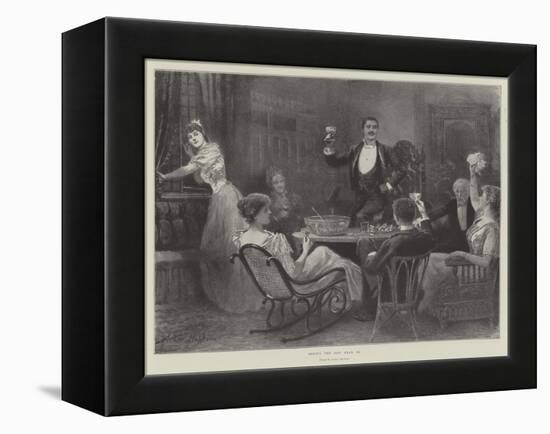 Seeing the New Year In-Arthur Hopkins-Framed Premier Image Canvas