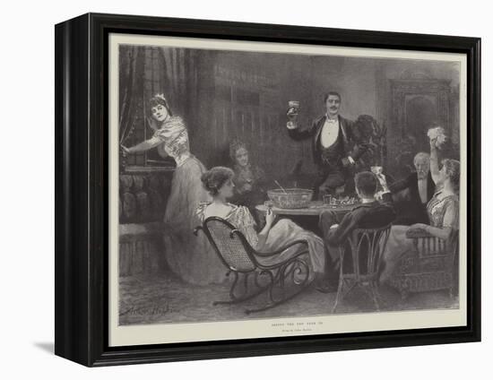 Seeing the New Year In-Arthur Hopkins-Framed Premier Image Canvas