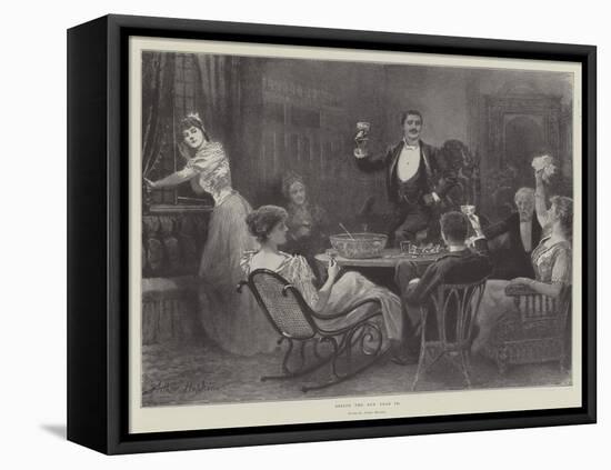 Seeing the New Year In-Arthur Hopkins-Framed Premier Image Canvas