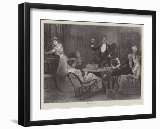 Seeing the New Year In-Arthur Hopkins-Framed Giclee Print