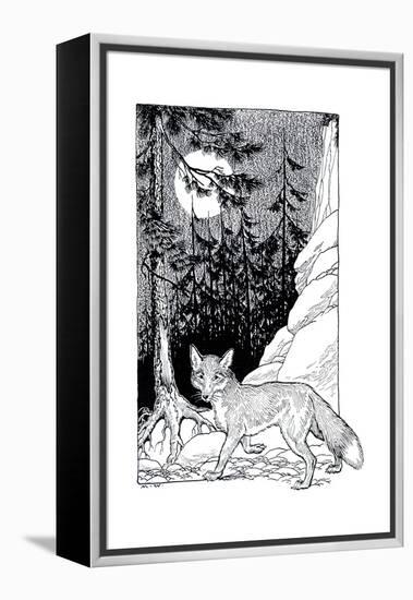 Seeker the Royal Fox - Child Life-Milo Winter-Framed Premier Image Canvas