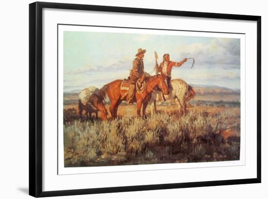 Seeking Directions-Joe Beeler-Framed Limited Edition